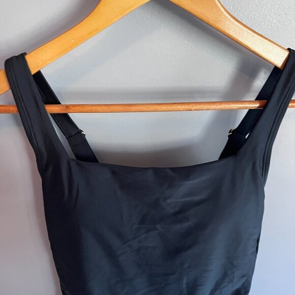 Relleciga Black One Piece Swimsuit Size Small NWT Beach Vacation Pool Fun Summer - Picture 3 of 7